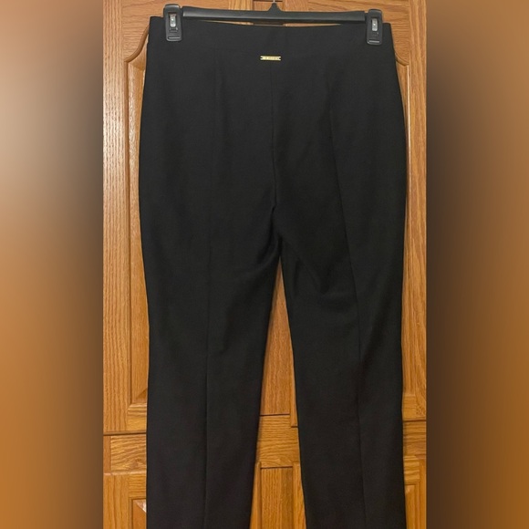 Michael Kors Petite Split-Hem Flared Pull-On Pants - Picture 4 of 6